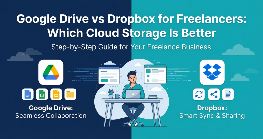 Google Drive vs Dropbox for freelancers
