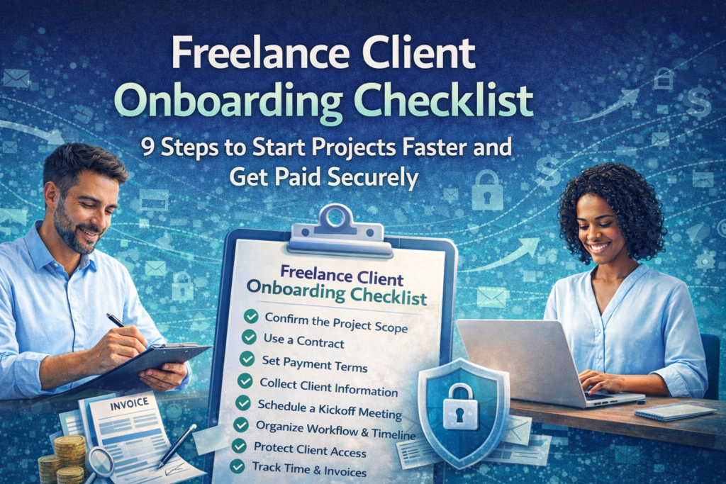 Freelance Client Onboarding Checklist: 9 Steps to Start Projects Faster and Get Paid Securely