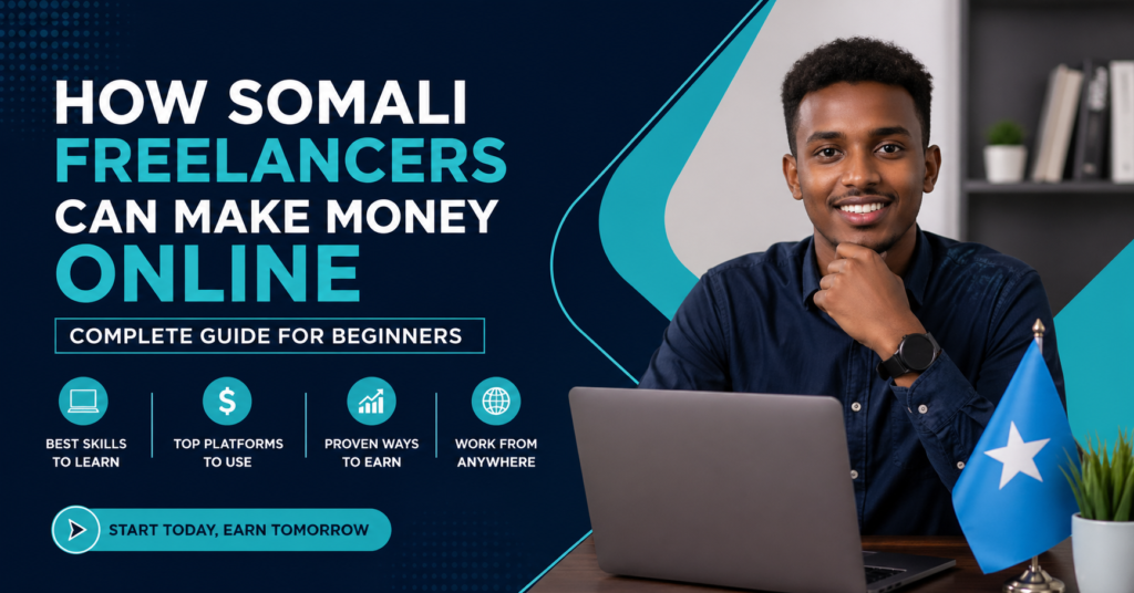 How Somali Freelancers Can Make Money Online Complete Guide for Beginners